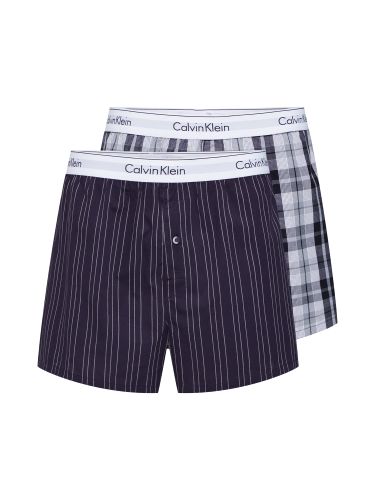 Underwear Boxershorts  rookgrijs / zwart / wit