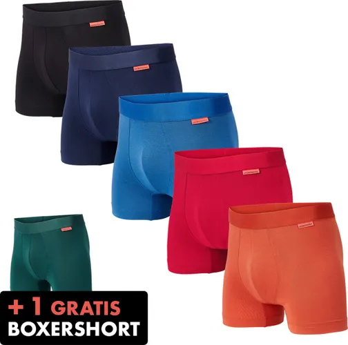 Undiemeister® Meisterpack Boxershorts 6-pack - Premium Heren Ondergoed - Zijdezacht - Luxe Afwerking - Perfecte Pasvorm