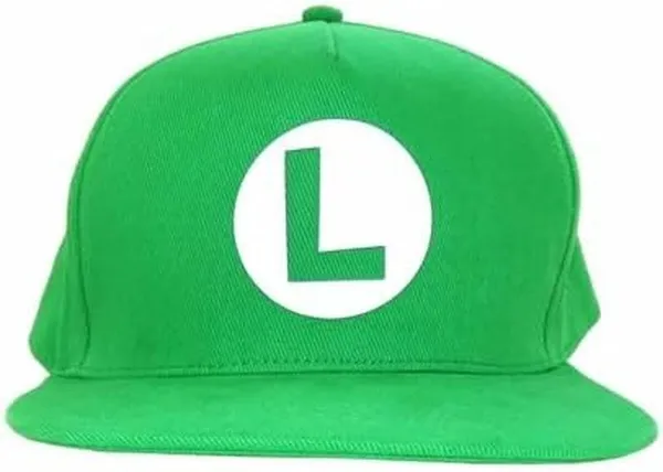 Uniseks Pet Super Mario Luigi Badge 58 cm Groen Één