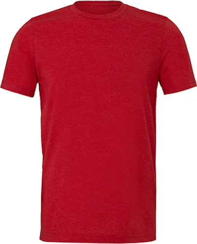 Unisex T-shirt met korte mouwen Bella+Canvas Heather Red- L