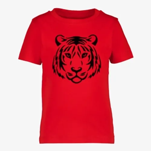 Unsigned kinder T-shirt met tijgerkop