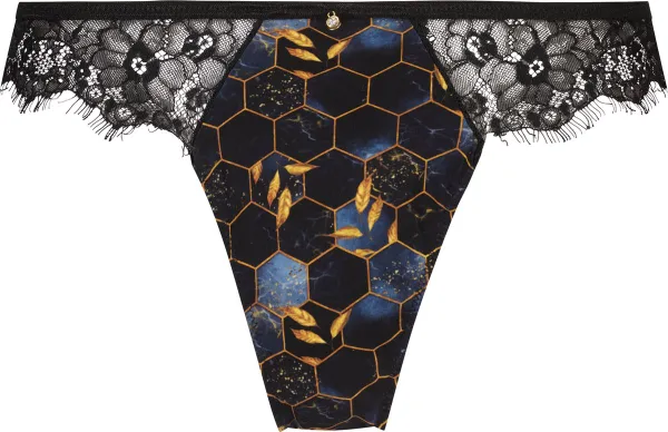 Untouched brazilians dames - ondergoed dames - duurzaam - perfecte pasvorm - Fancy Honeycomb Brazilian XL