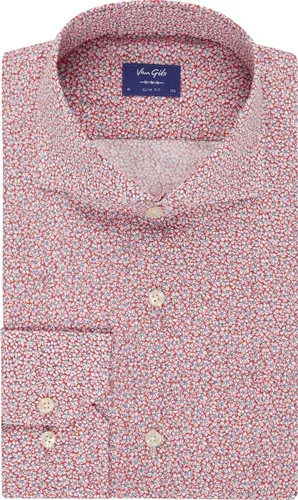 Van Gils  - Bloemenprint overhemd Heren
