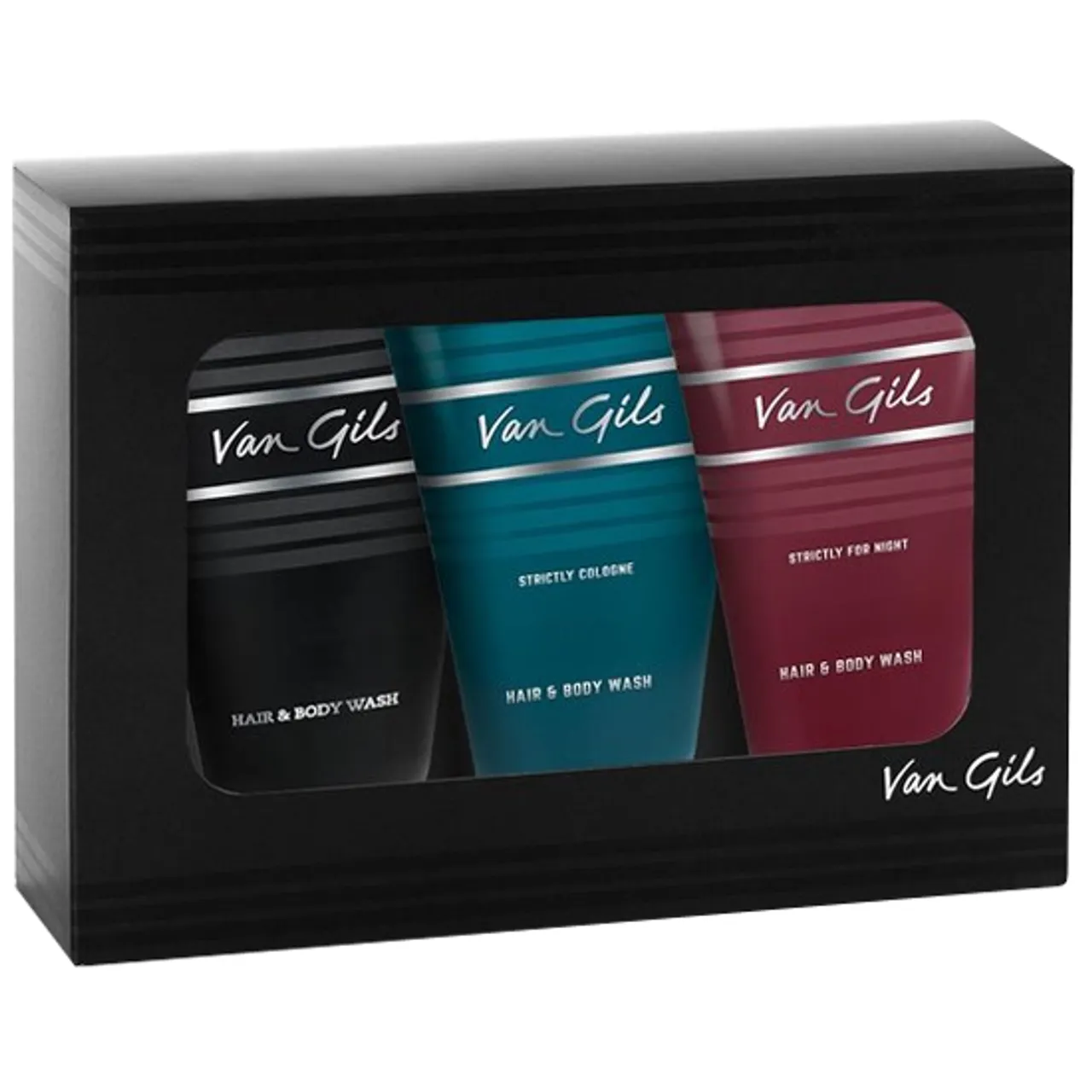 Van Gils Strictly for Men showergel 3 x 150 ml geschenkset