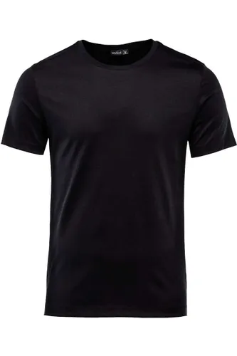 van Laack Meisterwerk T-Shirt ronde hals zwart, Effen