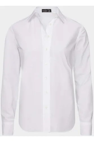 van Laack Modern Fit Dames Overhemd wit, Effen