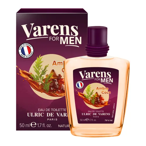 VARENS FOR MEN AMBRE COCA EDT 50 ml