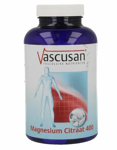 Vascusan Magnesium Citraat 400 Tabletten 200st
