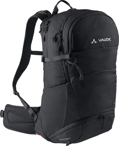 VAUDE Wizard 30+4 Rugzak - black - 1,320 kg - 30+4 L - ErgoShape-schouderbanden voor optimale bewegingsvrijheid - gepolsterde heupband met vakje