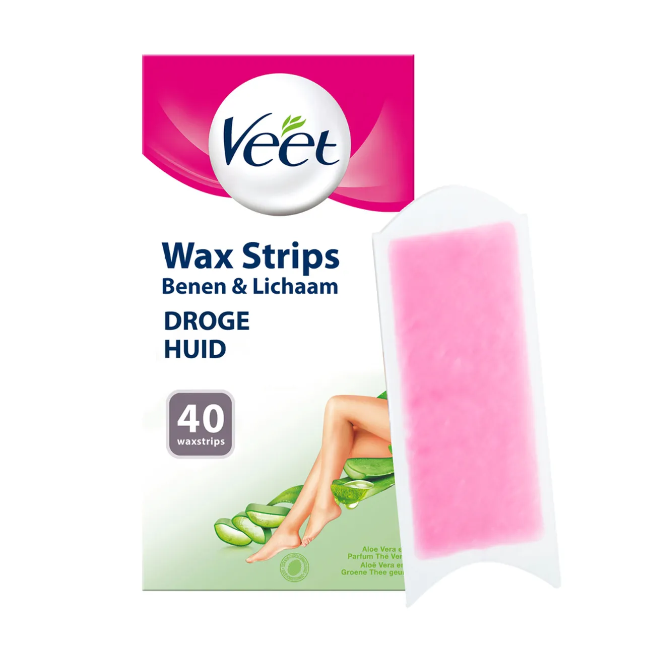 Veet Waxstrips Easy-Gelwax Droge Huid
