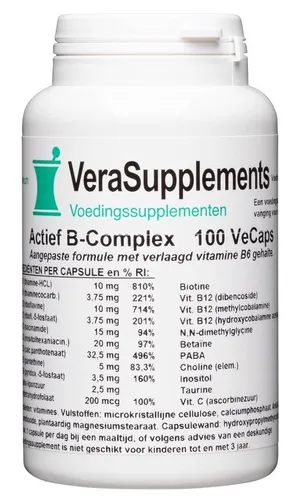 VeraSupplements Actief B-Complex Capsules