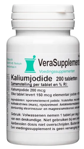 VeraSupplements Kaliumjodide Tabletten