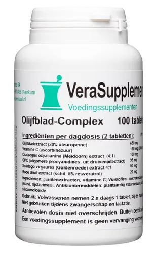 VeraSupplements Olijfblad Complex Tabletten