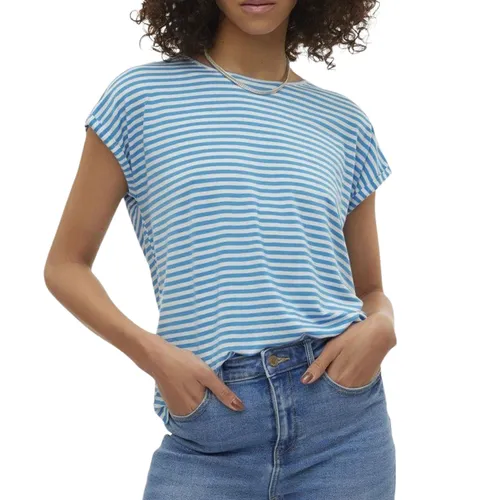 Vero Moda Ava Plain Stripe Shirt Dames