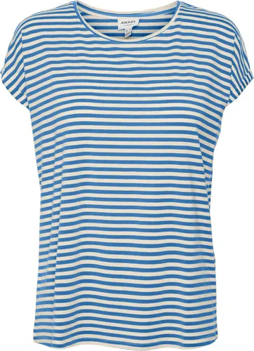 Vero Moda Ava Plain Stripe T-shirt Vrouwen