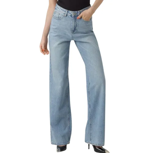 Vero Moda Tessa High Rise Wide Jeans Dames