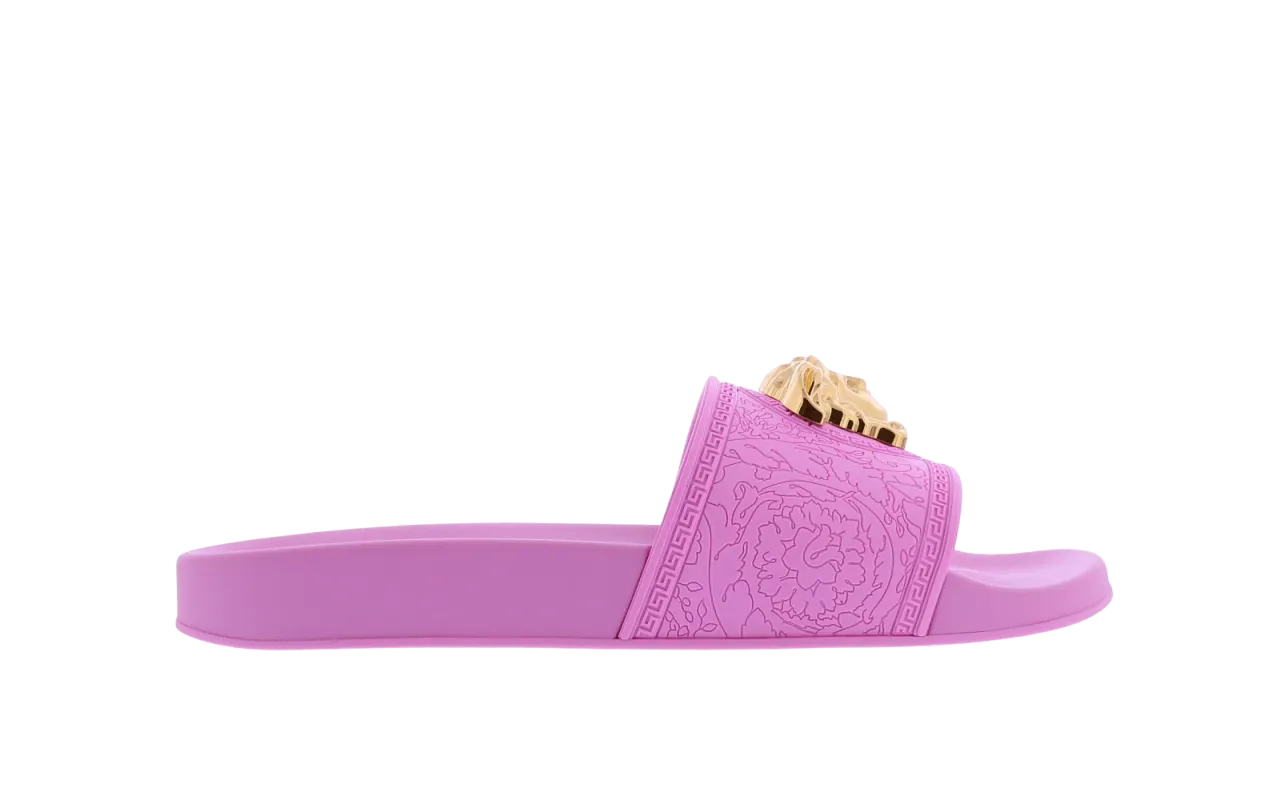 Versace Dames pool slide gomma