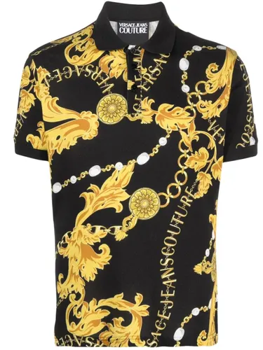 Versace Jeans Versace jeans couture chain polo gold