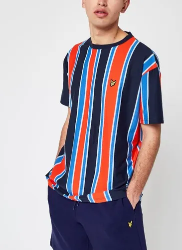 Vertical Stripe T-shirt by Lyle & Scott