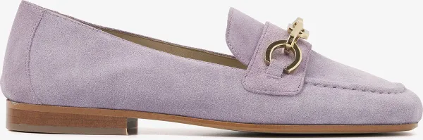 VIA VAI Indiana Leaf Loafers dames - Instappers - Lila Paars
