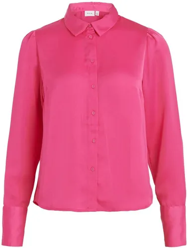 Vila Blouse Virenny L/s Shirt/vol 14082644 Pink Yarrow Dames