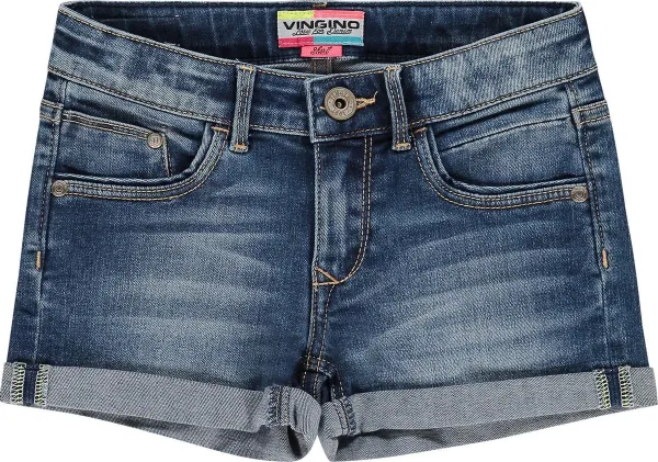 Vingino Essentials Kinder Meisjes Jeans short