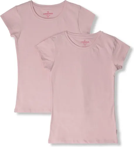 Vingino Girls T-shirt (2-pack) Tops & T-shirts Meisjes - Shirt - Roze