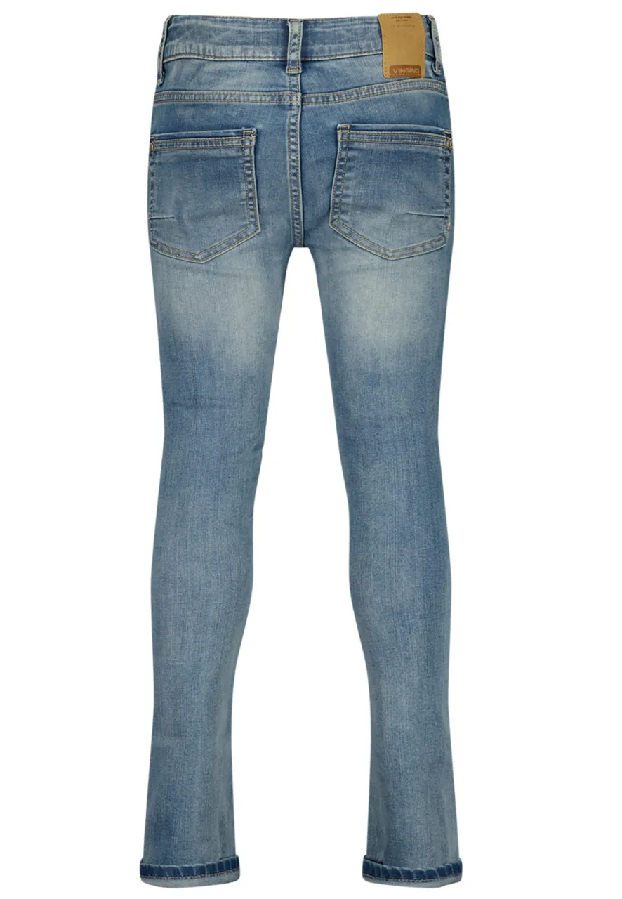 Vingino Jongens jeans anzio skinny fit light indigo