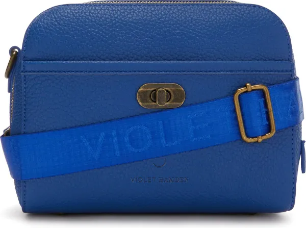 Violet Hamden Essential Bag Dames Crossbody tas Kunstleer - Blauw