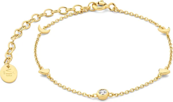 Violet Hamden Luna Dames Armband Gouden plating/Zilver - Goud