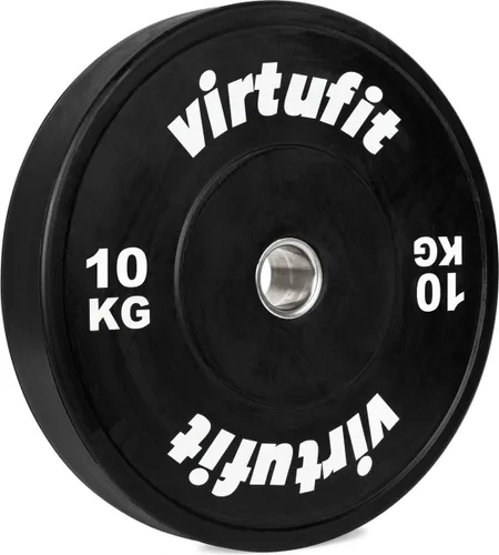 VirtuFit Bumper Plate - Olympische Halterschijf van Rubber - 50 mm - 10 kg