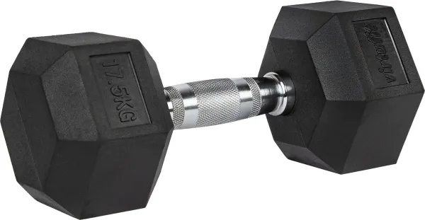 VirtuFit Hexa dumbbell Pro - Gewichten - Fitness - 17,5 kg - Per stuk