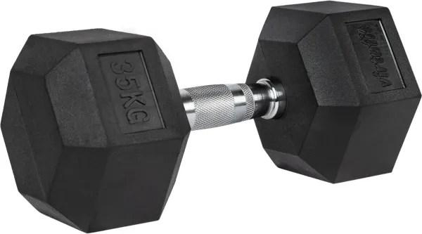 VirtuFit Hexa Dumbbell Pro - Gewichten - Fitness - 35 kg - Per Stuk