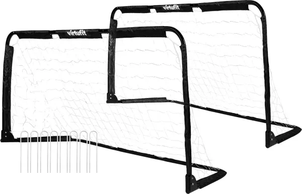 VirtuFit inklapbare voetbaldoelen set - Voetbalgoals - 200 x 100 x 80 cm