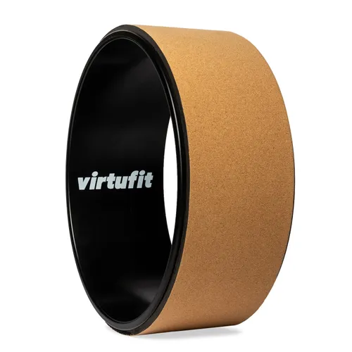 VirtuFit Premium Kurk Yoga Wiel - Ecologisch - 33 cm