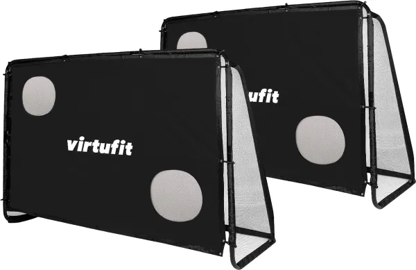 VirtuFit Voetbaldoel Pro met Doelwand - Voetbal Goal - 170 x 110 x 85 cm