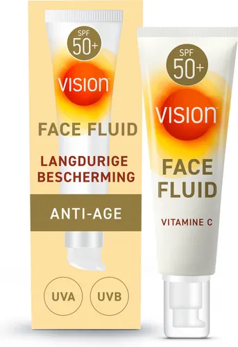Vision Face Fluid - Zonnebrand voor het gezicht - SPF 50+ - 50 ml