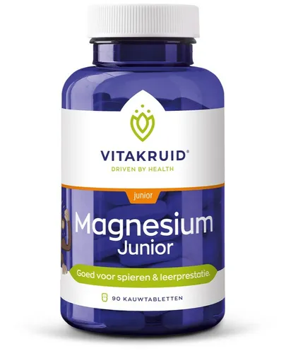 Vitakruid Magnesium Junior Kauwtabletten