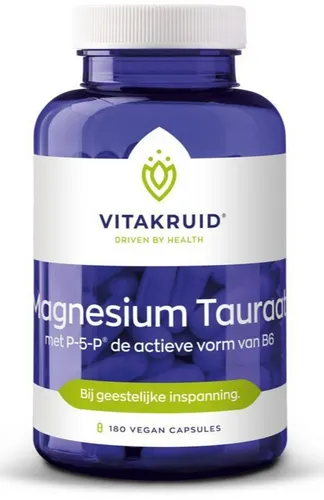 Vitakruid Magnesium Tauraat met P-5-P Capsules