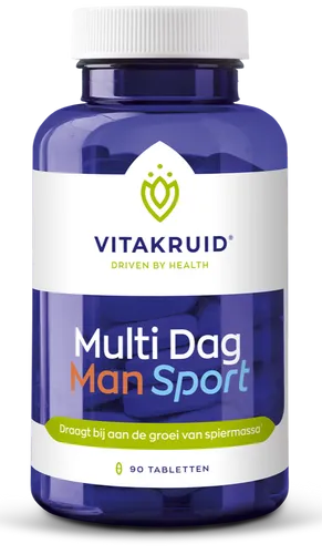 Vitakruid Multi Dag Man Sport Tabletten