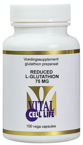 Vital Cell Life Reduced L-Glutathion 75mg Capsules