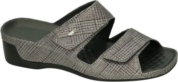 Vital -Dames -  zilver - slippers & muiltjes