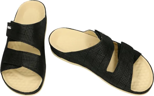 Vital -Dames - zwart - slippers & muiltjes