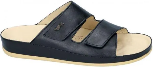 Vital -Heren -  zwart - pantoffel/slippers