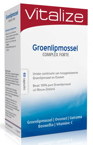 Vitalize Groenlipmossel Complex Forte Capsules