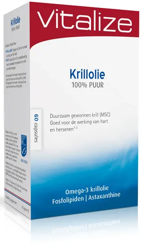 Vitalize Krillolie 100% Puur Capsules
