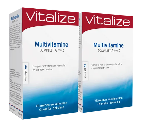 Vitalize Multivitamine Tabletten Voordeelverpakking