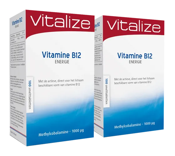 Vitalize Vitamine B12 Smelttabletten Voordeelverpakking
