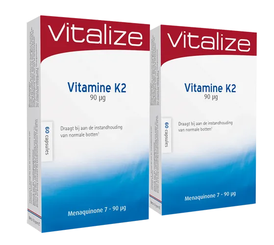 Vitalize Vitamine K2 Capsules Voordeelverpakking