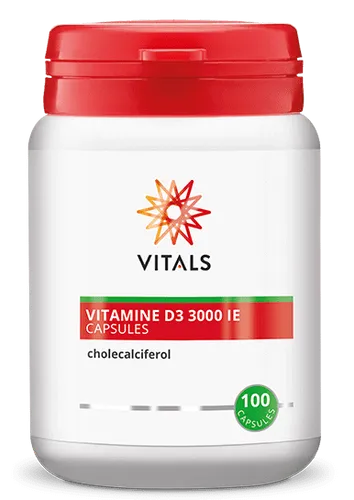 Vitals Vitamine D3 3000 IE Capsules